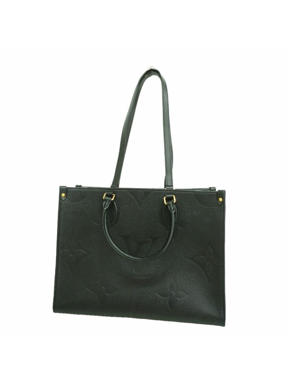 Louis Vuitton Tote Bag Monogram Empreinte On The Go MM Noir 2-Way